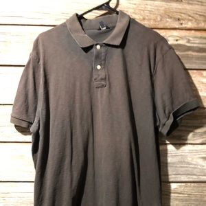 J Crew polo shirt. Brown. Size XL.